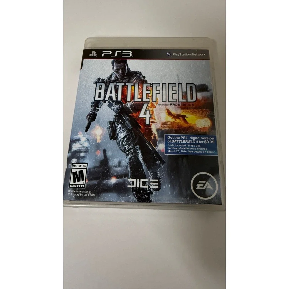 PS3 PlayStation 3 Battlefield 4  video‎ game CIB